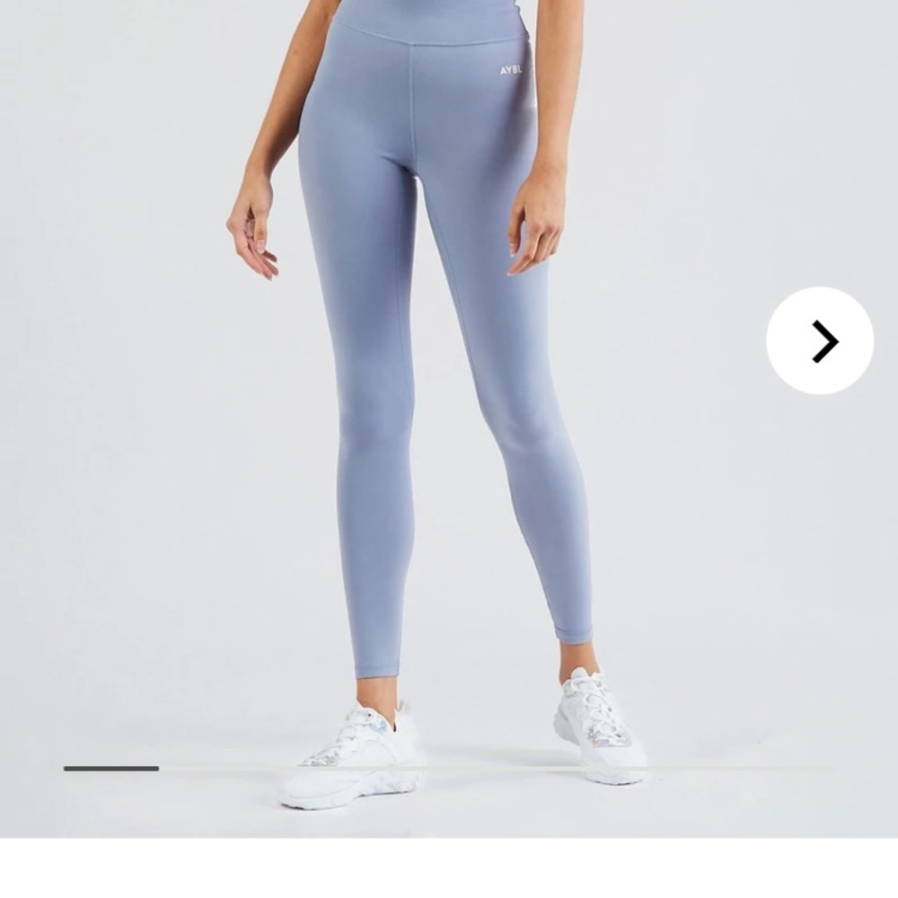 AYBL Light Blue XS High Waisted Core Leggings